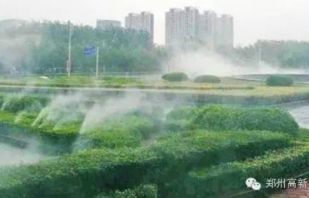 鄭州將推廣“霧森系統(tǒng)”:超細(xì)水霧降塵除霾