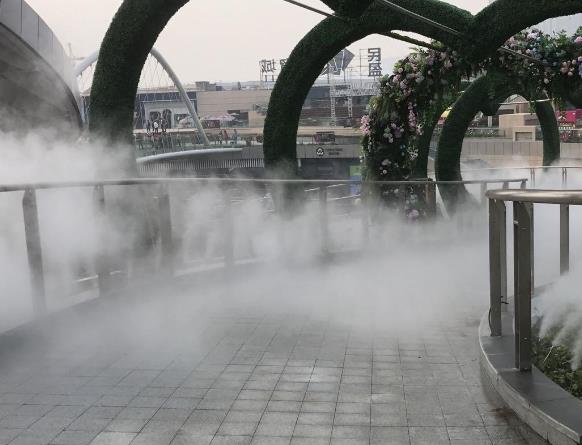 假山、樹林為何適合打造人造霧景觀